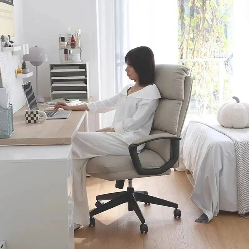 

Chair Home Comfortable Simple Computer Bedroom Study Ergonomic Lift Rotate Office Chair Salon Furniture Silla Escritorio FYOC