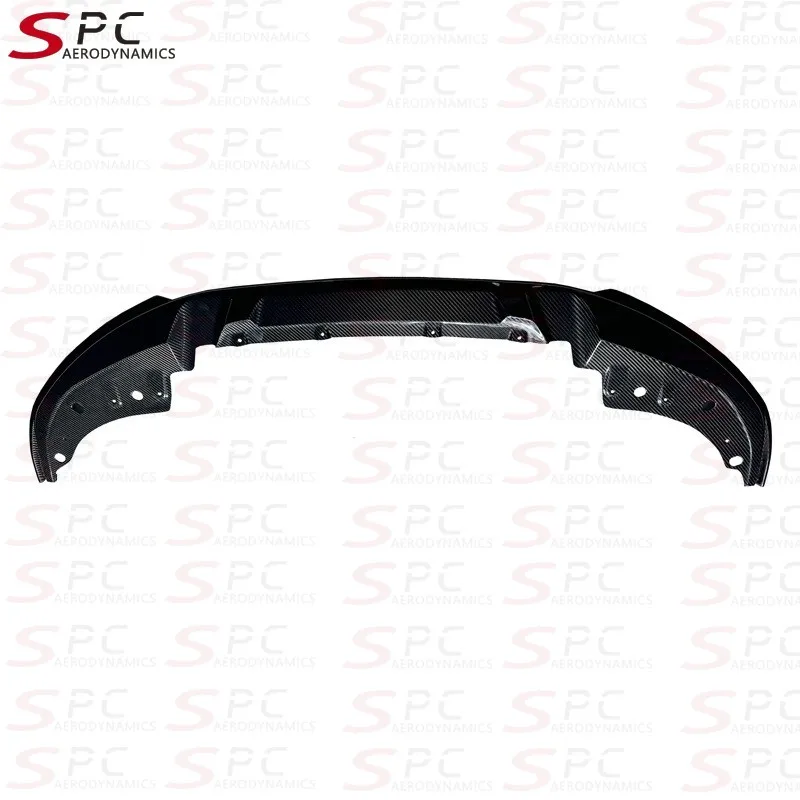 SPC 3D Style Dry Carbon Fiber Front Lip For BMW 4 Coupe 2020-2024 Carbon Fiber Front Lip Spoiler For BMW G22 G23 4 Cabriolet