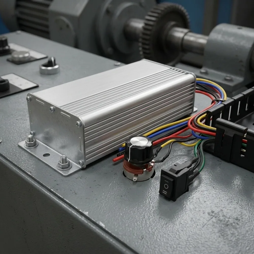 For 10-60V 70A DC Motor Regulator With Forward Reverse Switch And Potentiometer-Speed Controller For Industrial Electric Vehicle