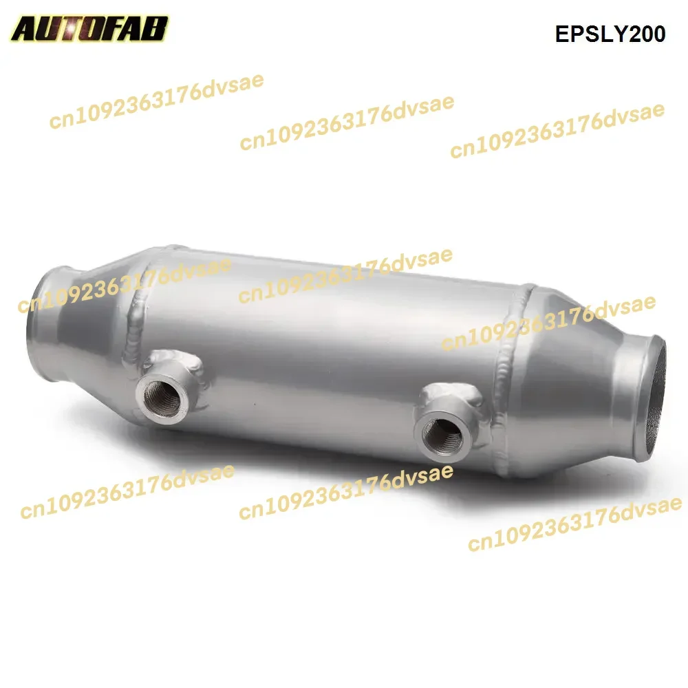 Intercooler liquido-aria di raffreddamento stile barilotto 4" X8" ID/OD 2,5" per motore del compressore per E46 M3 EPSLY200