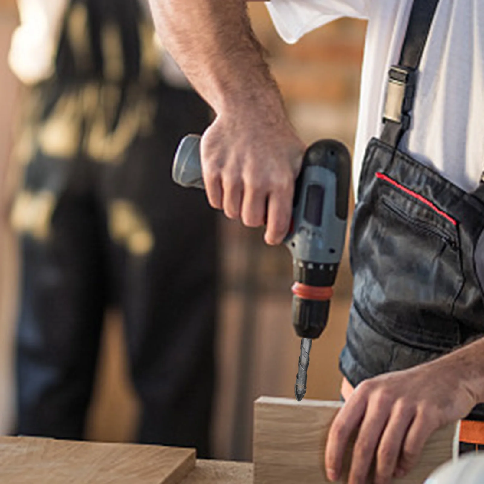 Posicionamento preciso, vibração reduzida, strass, compatível com realce de estabilidade, conjunto de brocas excêntricas, 6,35 mm, 1, 4 polegadas