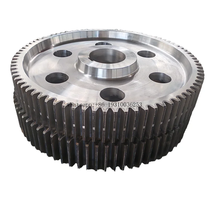 

Direct Custom Large Dryer Ring Gear Ball Mill Gear ISO 9001 Years Manufacturing Experience Steel Material For Customer Needs