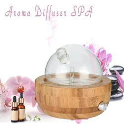 Difusor De aceites esenciales De 25ML, nebulizador sin agua, aromaterapia, vidrio De madera De haya para el hogar, oficina, regalo, Spa, Yoga