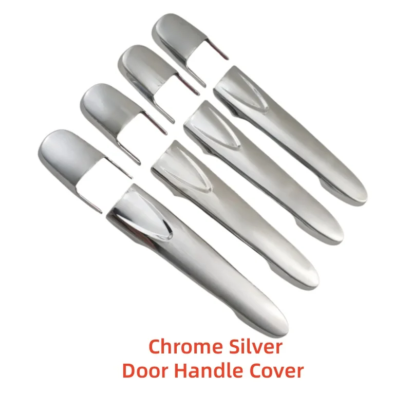 

For Toyota Daihatsu Xenia Avanza 2012 2015 2017 Of 8Pcs Car Door Handle Bowl Cover ABS Chrome Accessories Stickers Car Styling