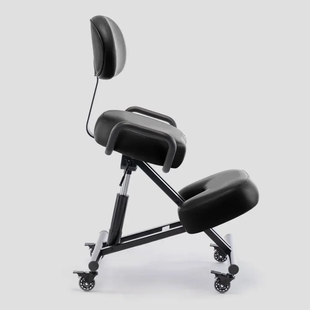 Ergonomic Kneeling Chair 512 AKONI, Adjustable Stool for Home and Office, Improve Your Posture, Thick Comfortable Cushions