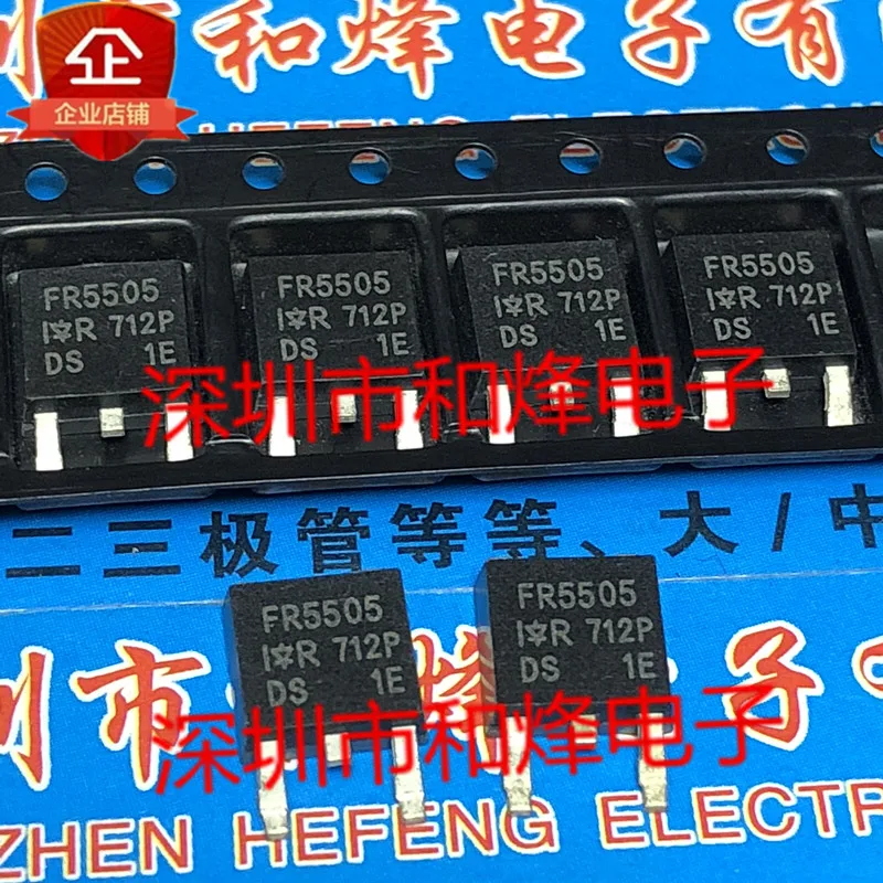 5 pieces FR5505 IRFR5505  TO-252 P -55V -18A