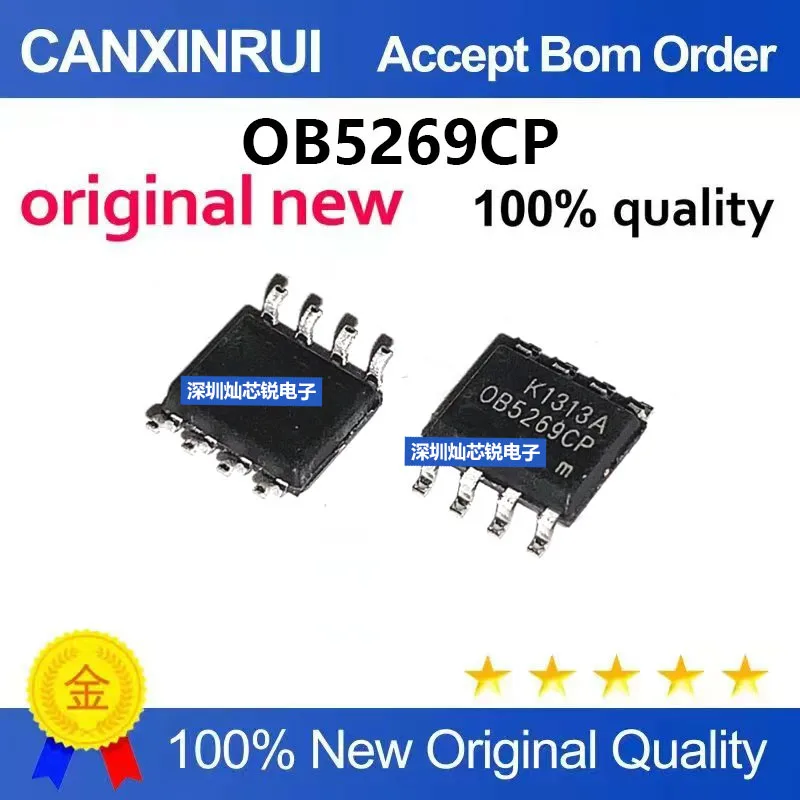 (5-100pieces)Brand New Original OB5269 OB5269CP SOP8 LED Display Power Supply Integrated Circuit