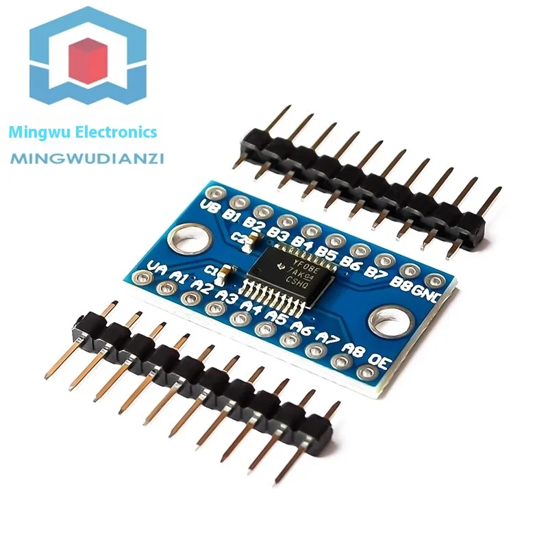 TXS0108E High-Speed Full-Duplex 8-Channel Level Converter Module 8-Bit Bidirectional Voltage Translator