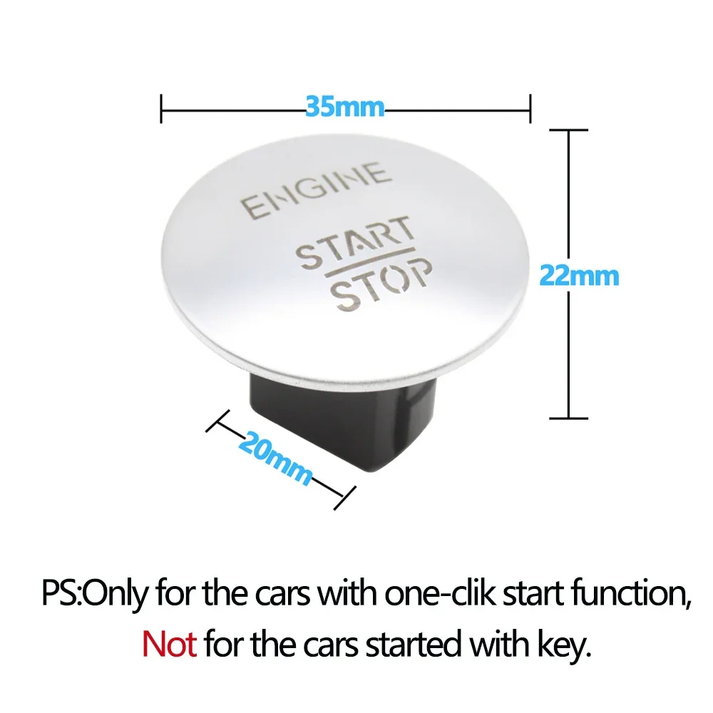 Upgraded Car Engine Start Stop Push Button Ignition Switch For Mercedes Benz All Series W204 W205 W251 W221 W176 W166