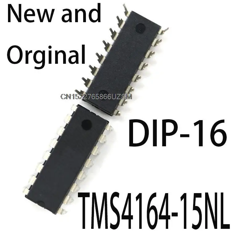 5PCS New and Original  DIP-16 TMS4164-15 DIP TMS4164 4164 DIP16 4164-15NL TMS4164-15NL