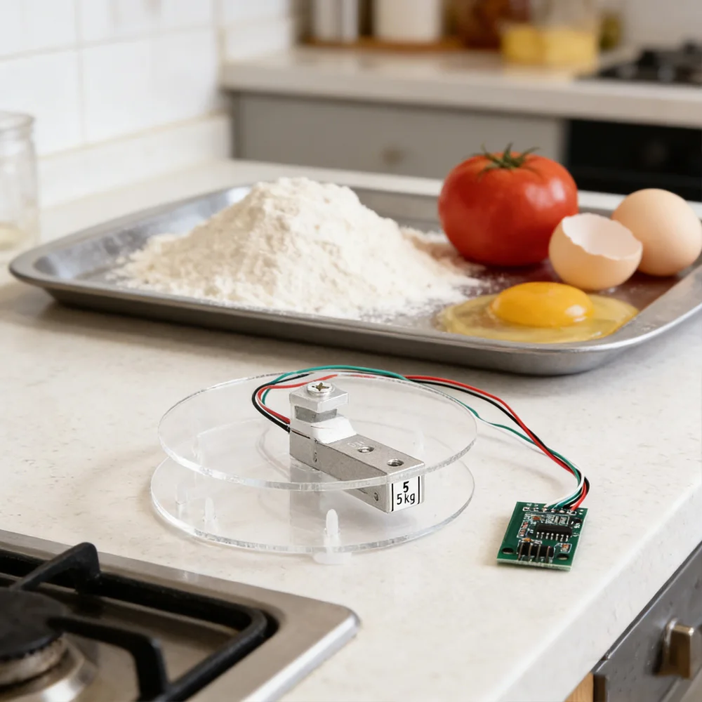 

Модуль датчика давления Hx711 1/5/10/20 кг, набор для сборки электронных весов DIY, высокоточный тензодатчик, модуль для электронных весов