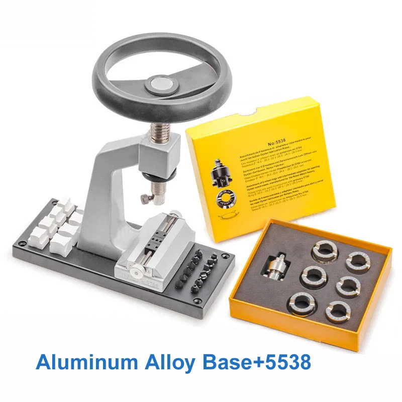 Watch Tools 5700# Bench Watch Case Opener With Metal Base Watch Case Remover Tool Kit for Watchmaker Repair Tools