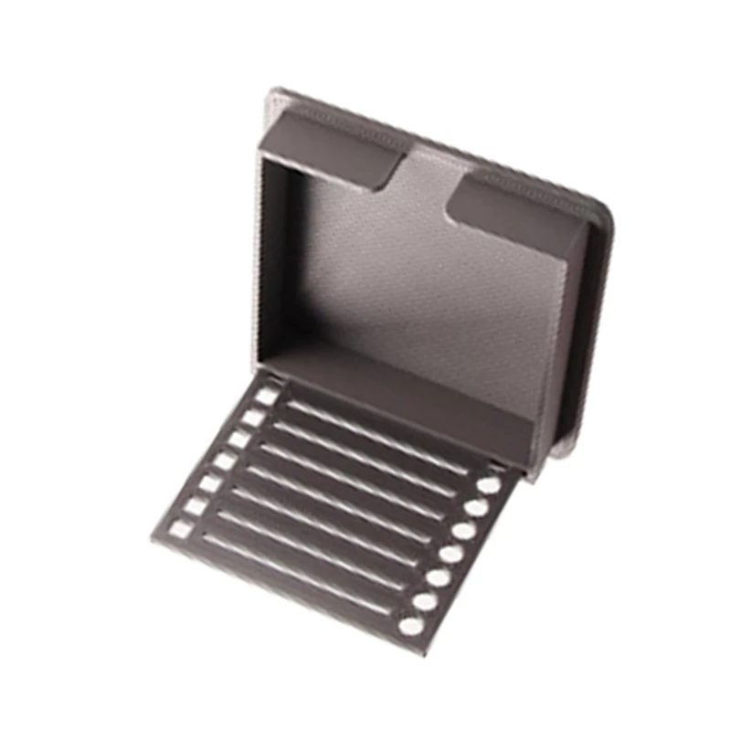 Notiz spender, Haft notiz spender, Haft notiz halter mit Schablone, 3D-gedruckter Noten halter