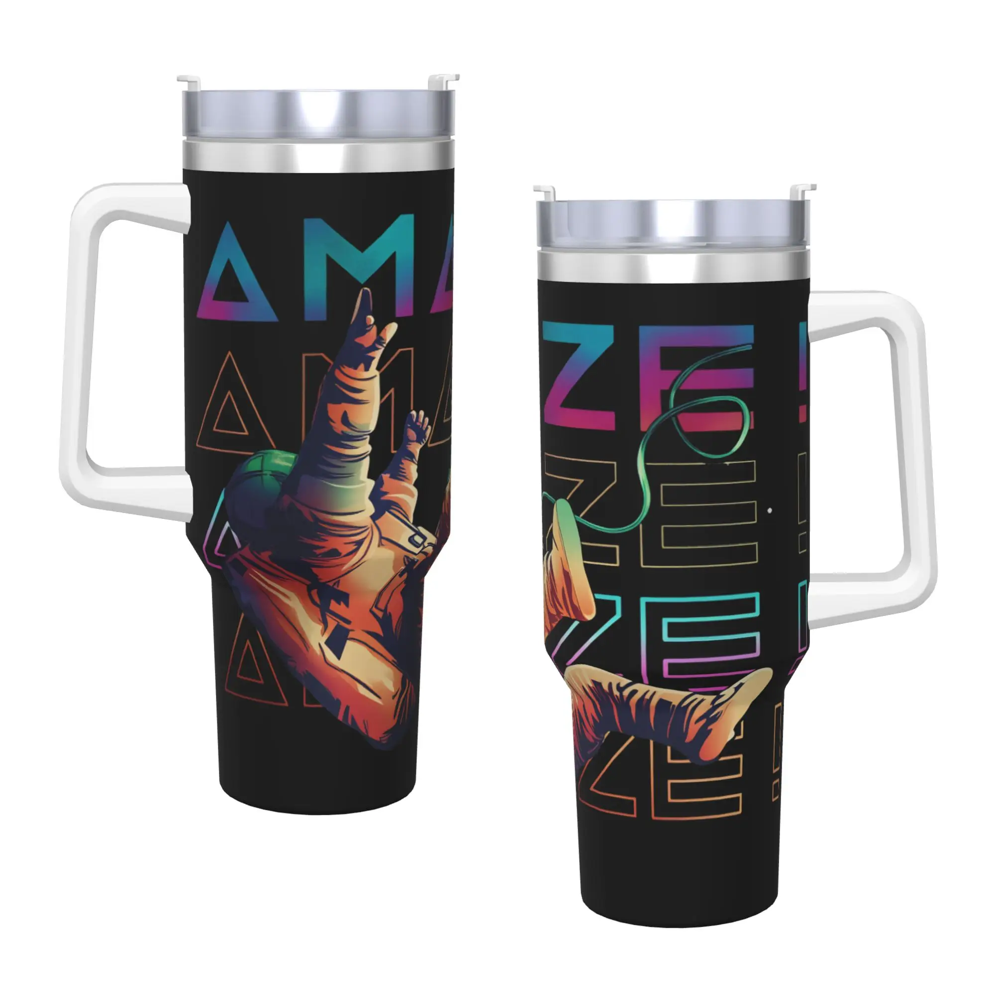 Stainless Steel Tumbler Project Hail Mary 2026 Car Mugs With Straws  Travel Cold Drink Water Bottle Keep Heat 40oz Thermal Cups