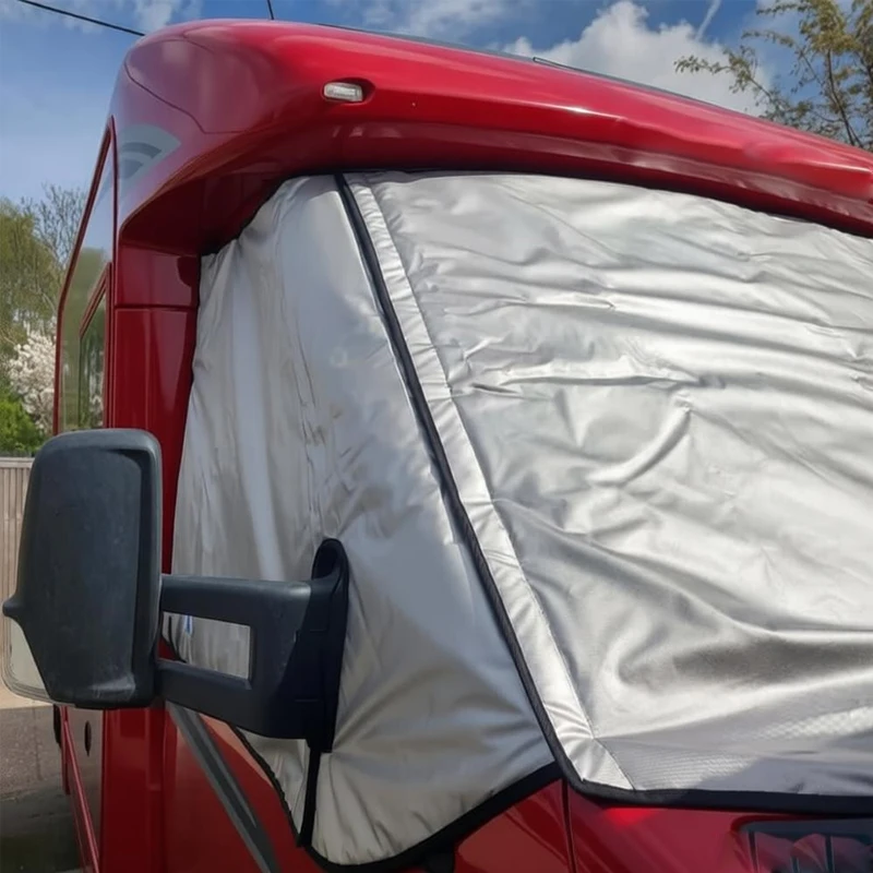 RV Windshield Cover Sun Protection Heat Insulation Windshield SunShade Snow Protection Cover For VW T5 Detachable Accessories