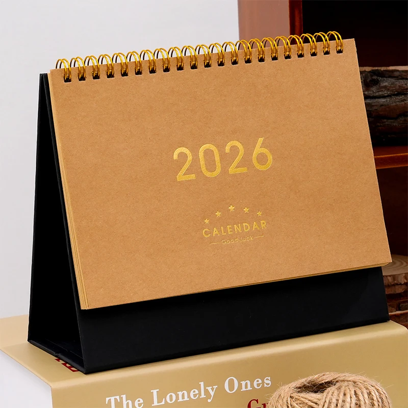 2026 Desk Calendar Annual To Do List Monthly Daily Planner Time Management Book