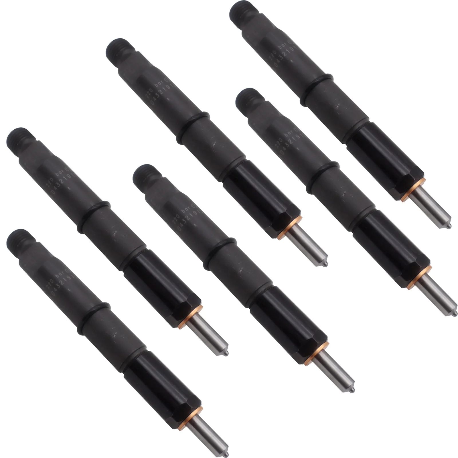 

6PCS Fuel Injection 0432191287 For Deutz BF4M2012C BF6M2012C Engine