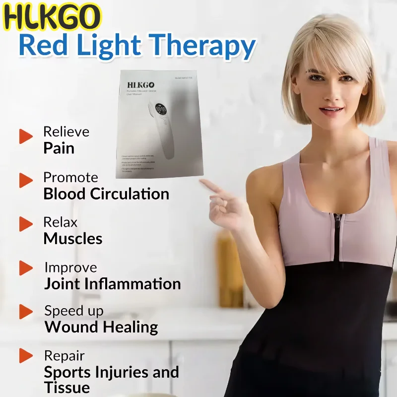 

B Cure Professional 650nm 808nm Устройство холодной лазерной терапии Ручной физиотерапевтический аппарат для домашнего облегчения боли