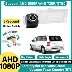 For Chrysler Minivans Grand Voyager Town Country (RT) Car Rear View Camera HD CCD Night Vision For Dodge Durango MK3 2010~2013