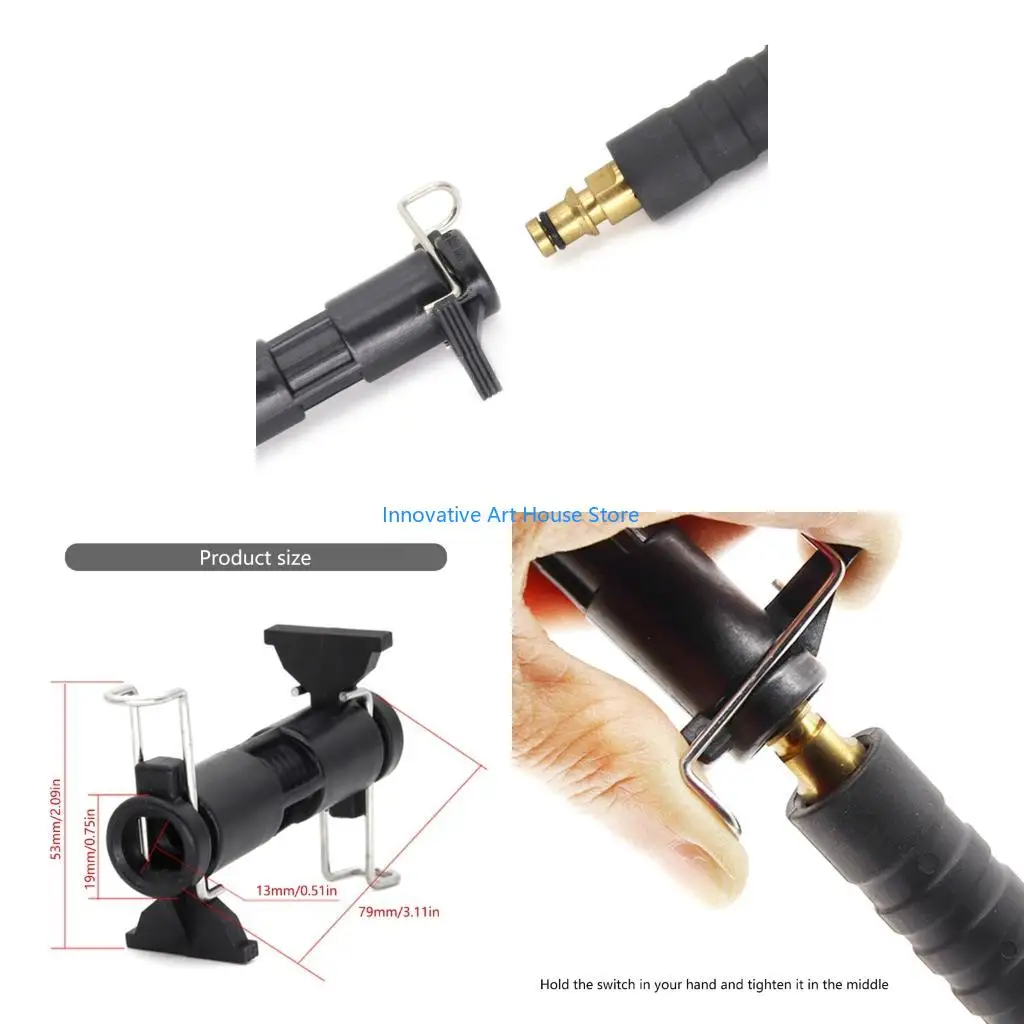 E1PC Pressure Washer Hose Joiner Female Connector for Garden Hoses Accessories
