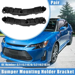 X Autohaux 1 Pair Car Bumper Mounting Support Bracket Compatible for Scion tC 2005 2006 2007 2008 2009 2010 5211621020