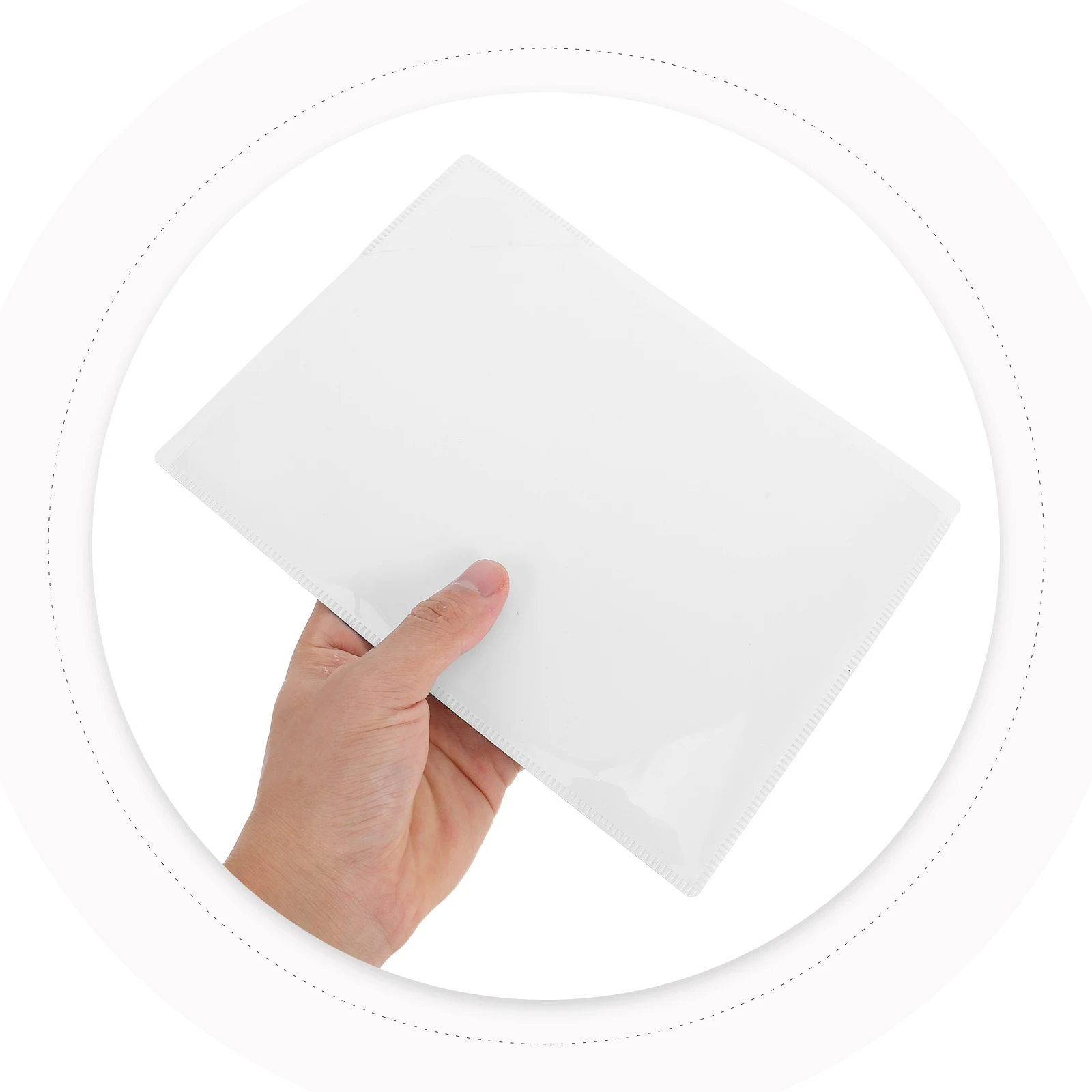 

Magnetic File Bag Transparent Document Holder Folder Office Organiser Desktop Certificate Storage Solution Plastic Files Insert