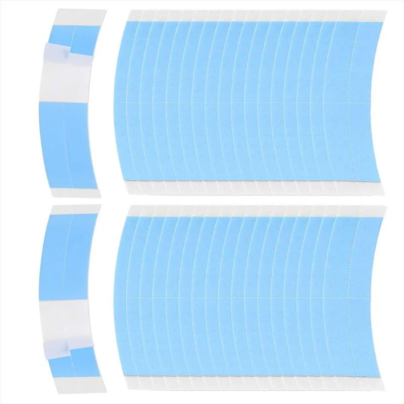 방수 헤어 테이프 양면 접착 슈퍼 테이프, 레이스 가발, 토피 교체, 미용사 액세서리, 36 개/로트
