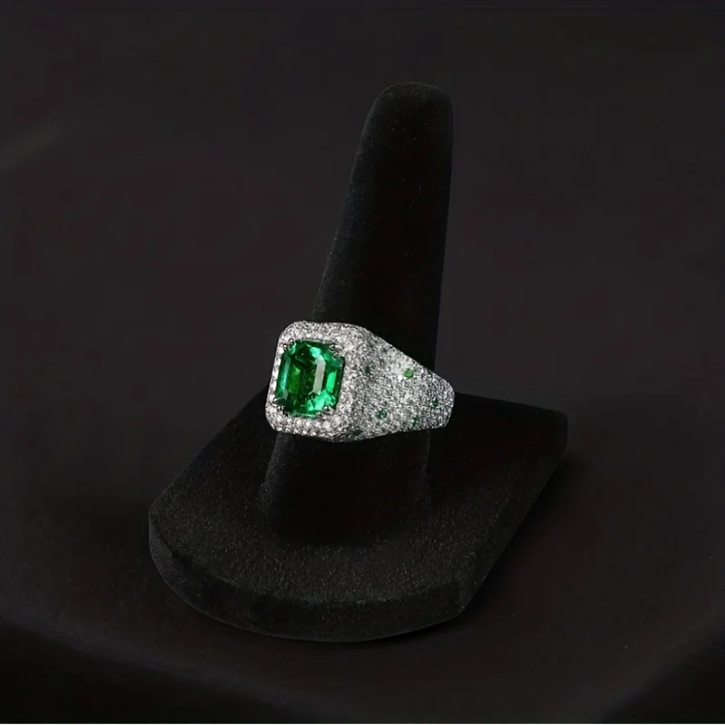 1 Piece Resin Suede Ring Stand Finger Ring Stand Ring Display Stand