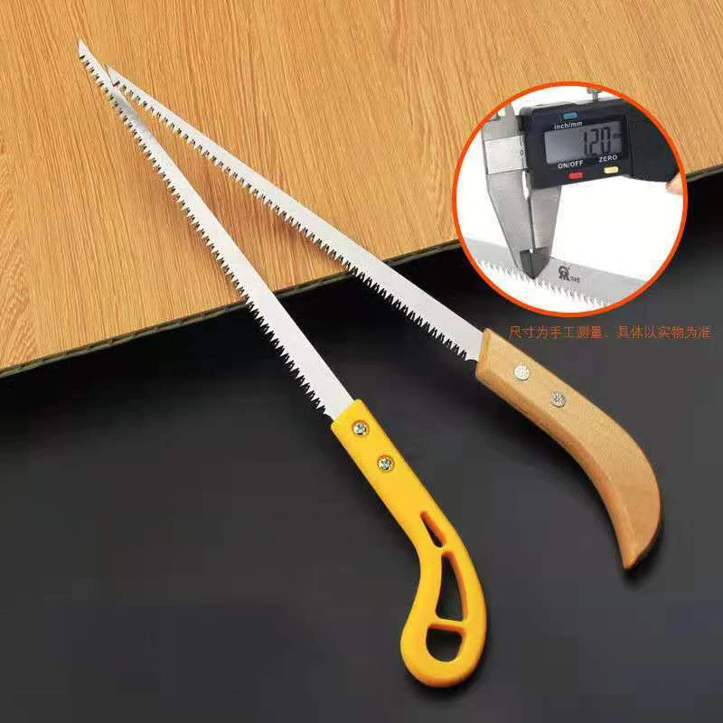 Outdoor Garden Carpenter Tree Cutting Tree Branch Fast Wallboard Saw Swallow Tail Fine Tooth Manual Saw Mini Saw