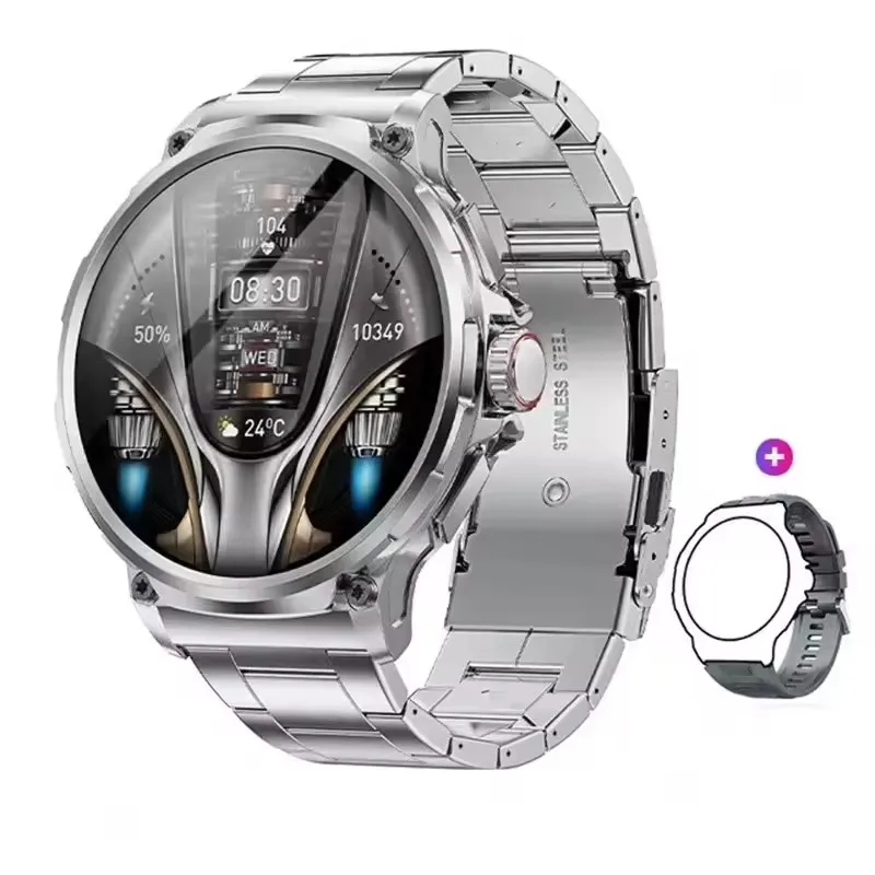 

2026 New Men Smart Watch 710mA Large Battery Health Watch Tracking 1.85 Inches HD Screen Bluetooth Call Smart Watch