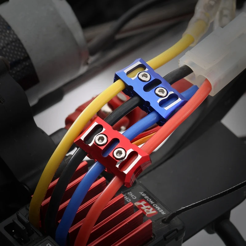 12AWG ESC Motor Cable Manager Wire fibbia a morsetto fisso prevenire lo strumento di Clip di linea aggrovigliato per RC Model Car Boat Drone