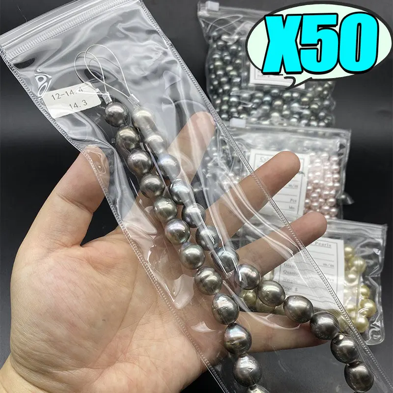 

10-50Pcs Transparent PVC Jewelry Pouches Zip Storage Bag for Necklace Jewelry Anti-Oxidation Display Packaging Bags