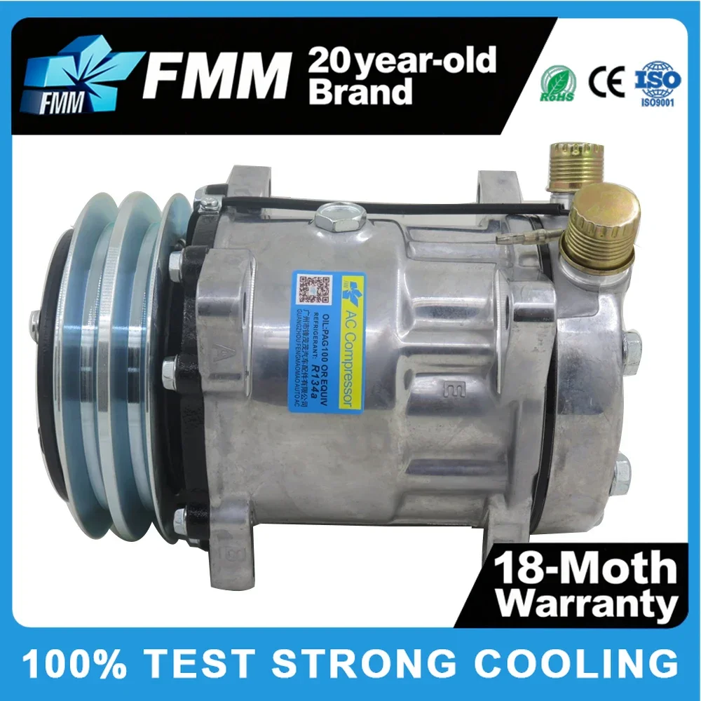 

16011376 Car Aircon Compresor SD7H15 24V for Truck Universal 1995-2003 Aircon Conditioning Compresor 2PK 7863 7867