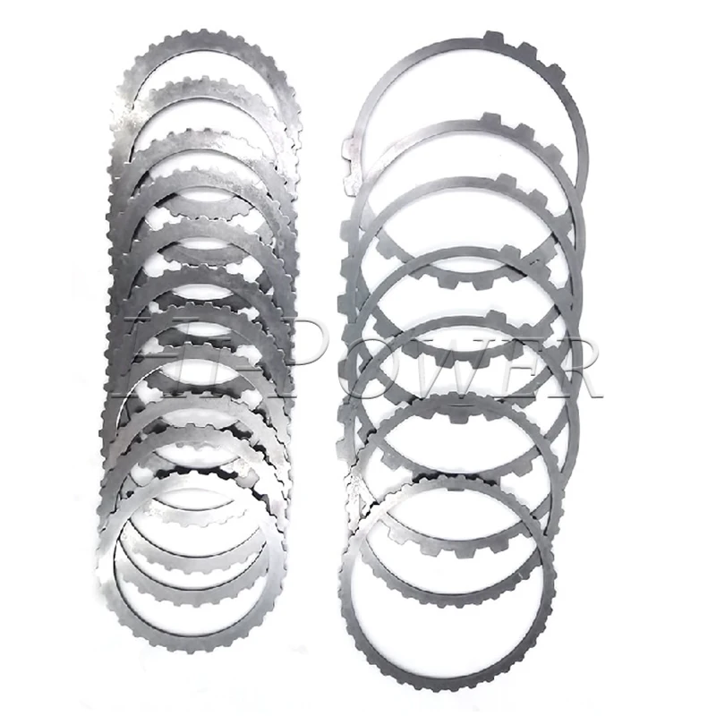 Kit de Discos de Aço para Transmissão Automática 5F27E FS5AEL FNR5 para Ford MAZDA, Placa de Embreagem da Caixa de Câmbio 5F27E FS5AEL FNR5