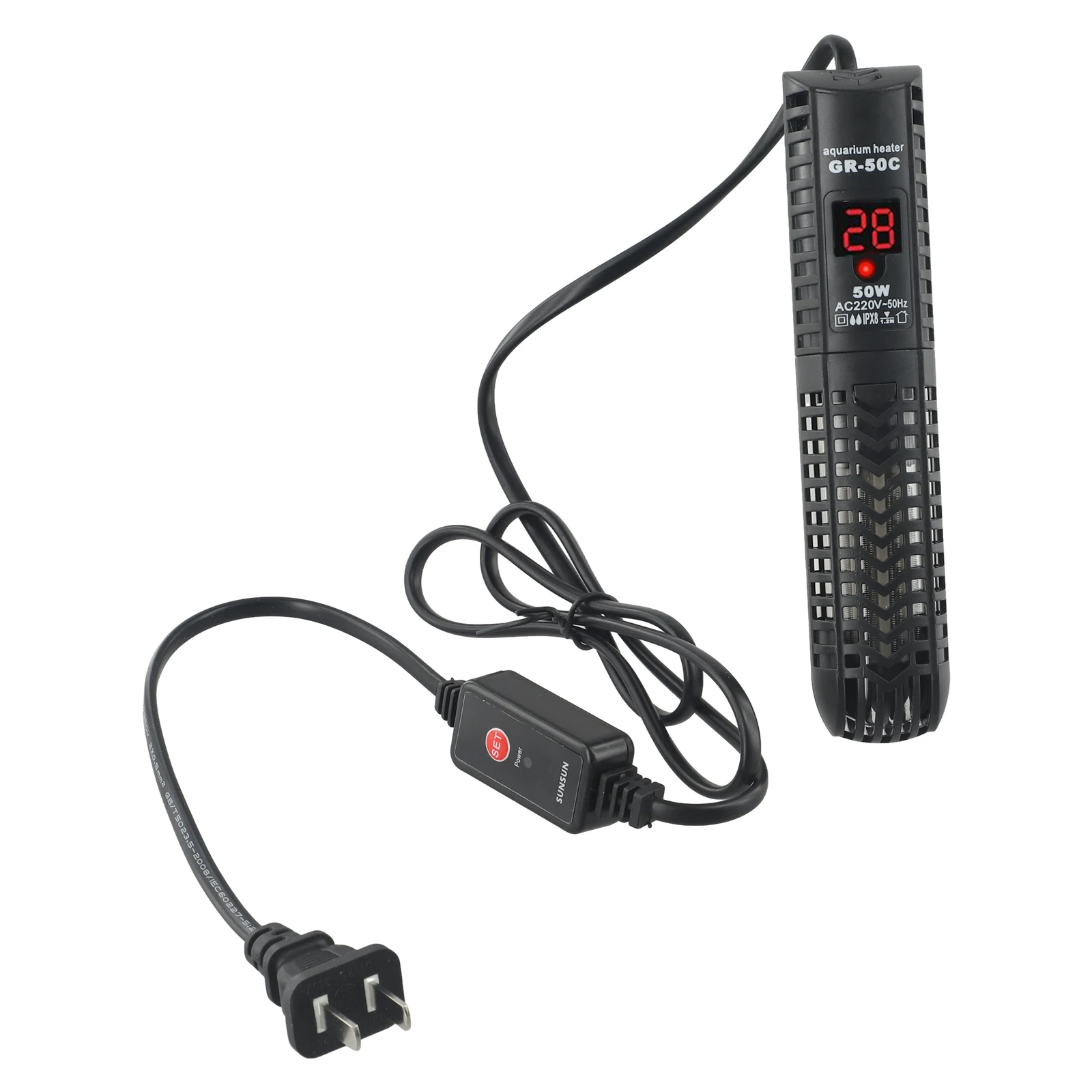 Fast and Precise Temperature Control Aquarium Heater 50100200300W Specification Optional specifications 50/100/200/300W