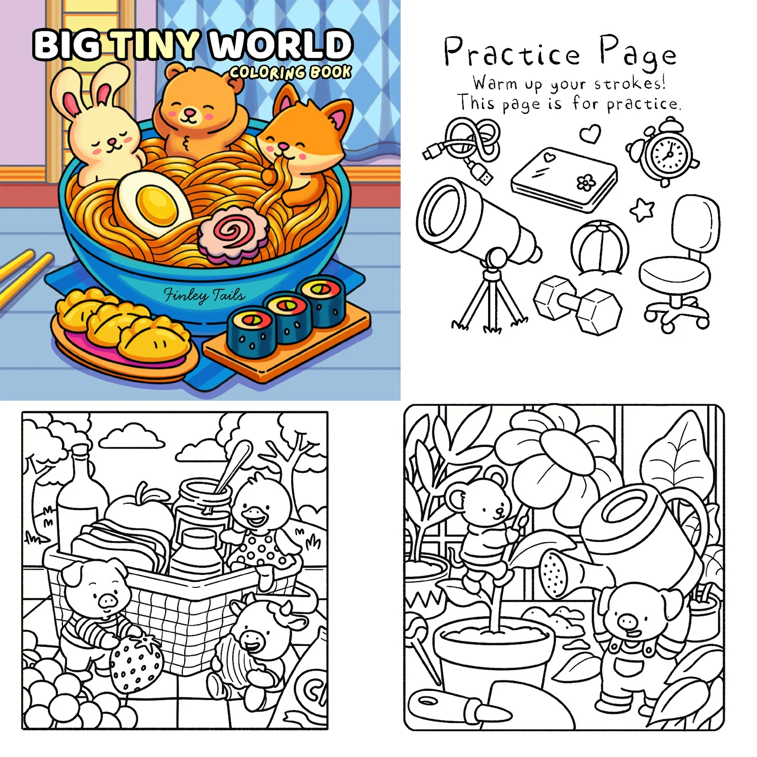40Page Thicken Adult Coloring Book for Stress Relief Mindfulness Drawing Book Sketch Art Book Anxiety Relief Creativity Relaxati
