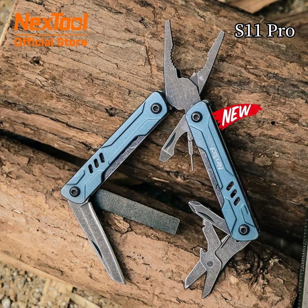 yZ[zNexTool S11 Pro ~jZ[[y` 12-in-1 }`c[ |PbgiCt ܂肽݃c[ C[Jb^[ EDCJ[h s hCo[ ͂
