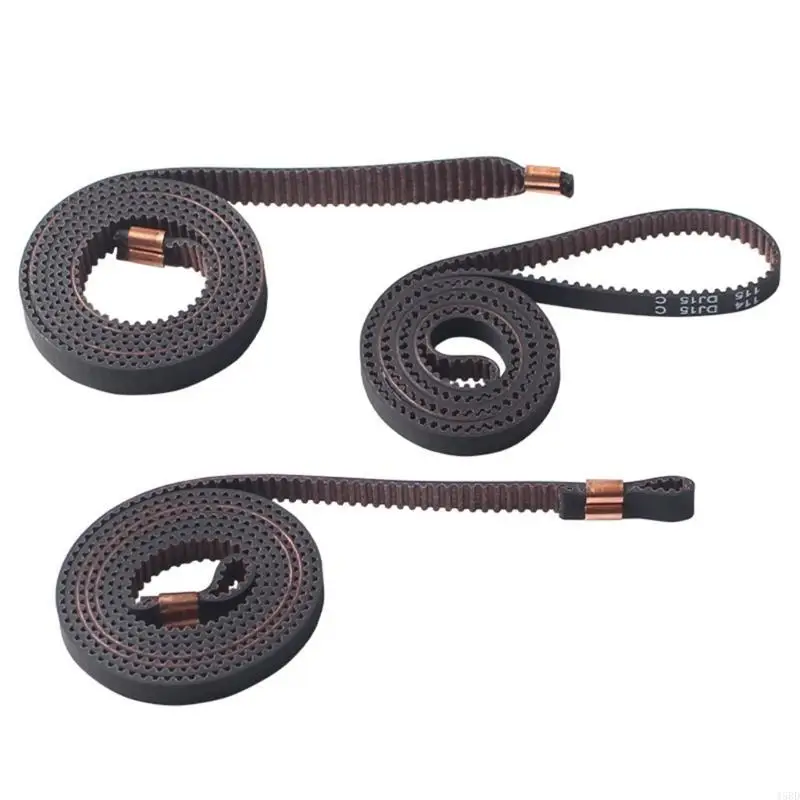 3pcs الجلود x/y/z محاور توقيت توقيت حزام حزام حزام متزامن استبدال