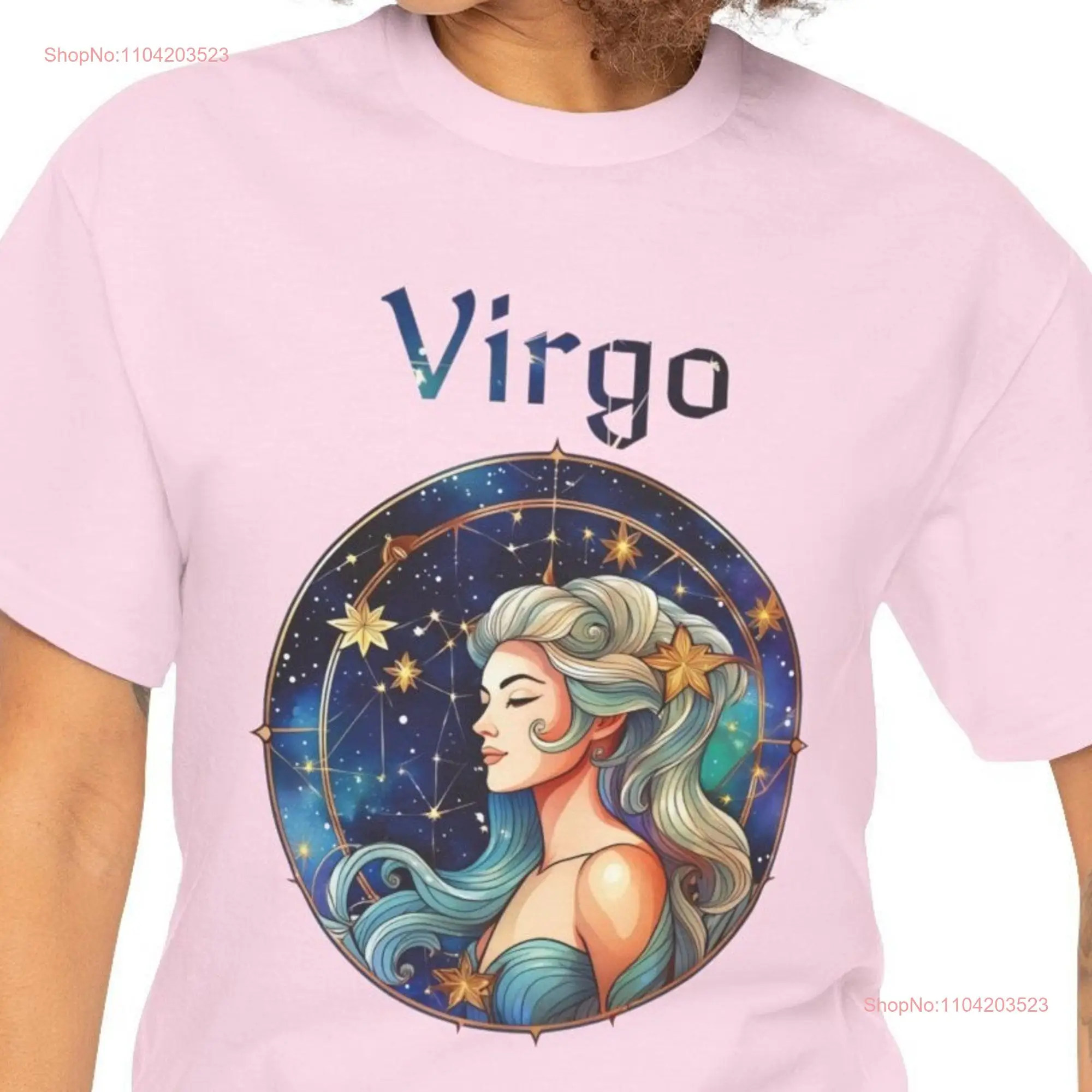 Virgo T Shirt Comfort Colors Zodiac Sign Astrology for Enthusiasts long or short sleeves