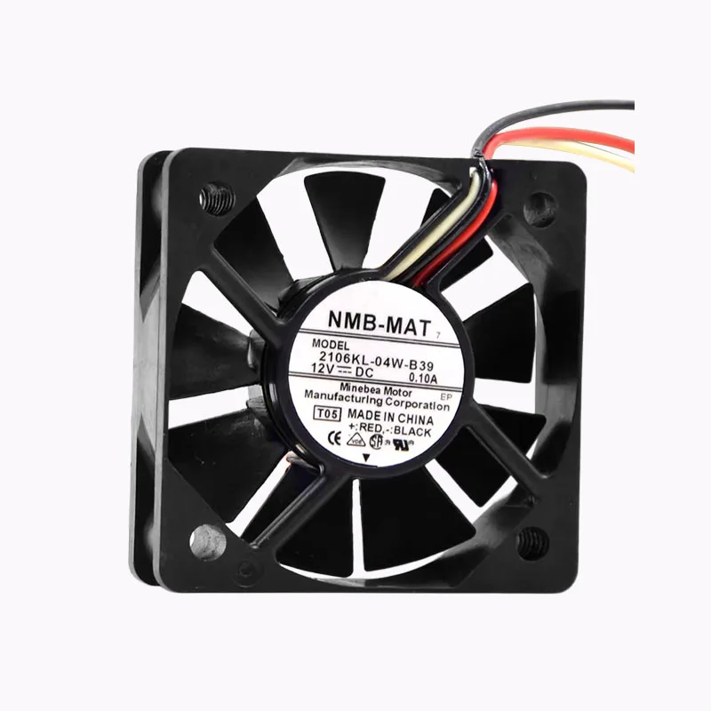 

НОВЫЙ ОРИГИНАЛ 2106KL-04W-B39 12 В 0,10 А 5015 50x50x15 мм ОХЛАЖДАЮЩИЙ ВЕНТИЛЯТОР РАДИАТОР