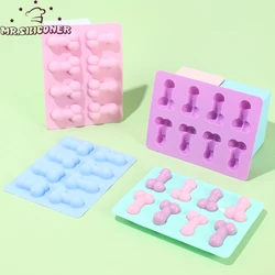 Sexy Penis Cake Mold Dick Ice Cube Tray Silicone Mold Soap Candle Moulds Sugar Craft Tools Chocolate Mould Mini Ice Cream Forms