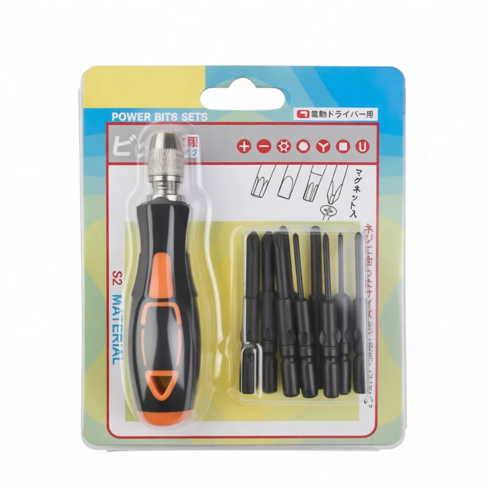 Industrial 802 Handle Grip 6mm Shank Bit Conversion Adapter Self Locking Chuck Manual Driver Power Tool Accessory For Repair