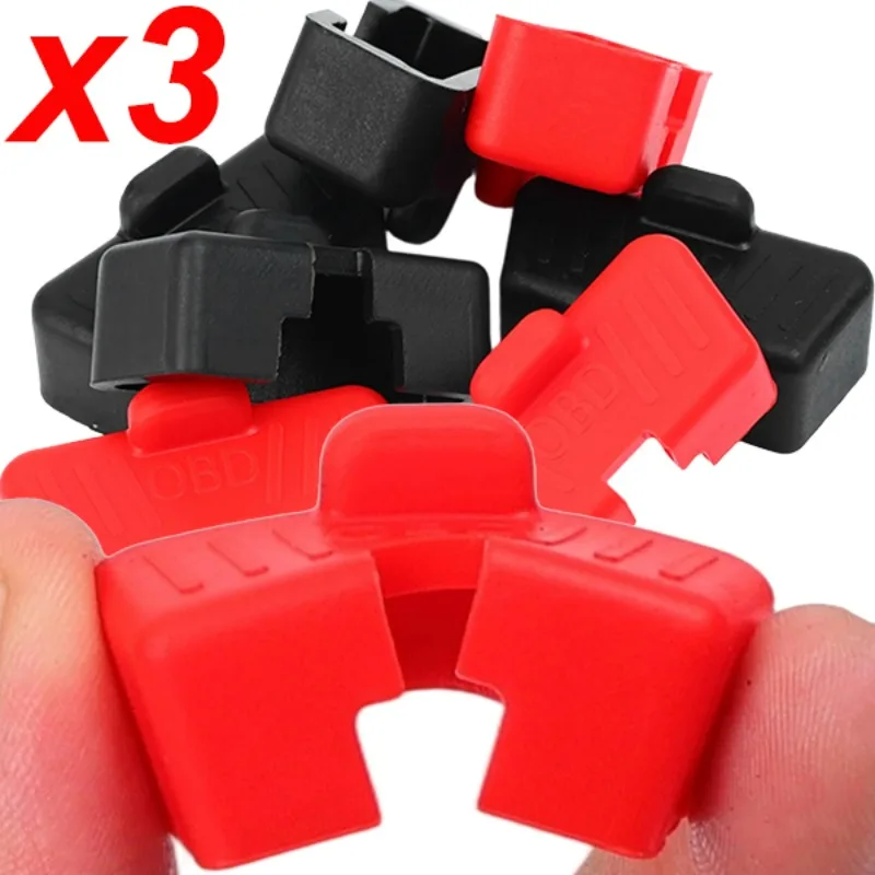 

Жидкий силиконовый чехол для интерфейса OBD, универсальный автомобильный диагностический порт OBD, водонепроницаемый пылезащитный рукав, автомобильная защита для интерьера