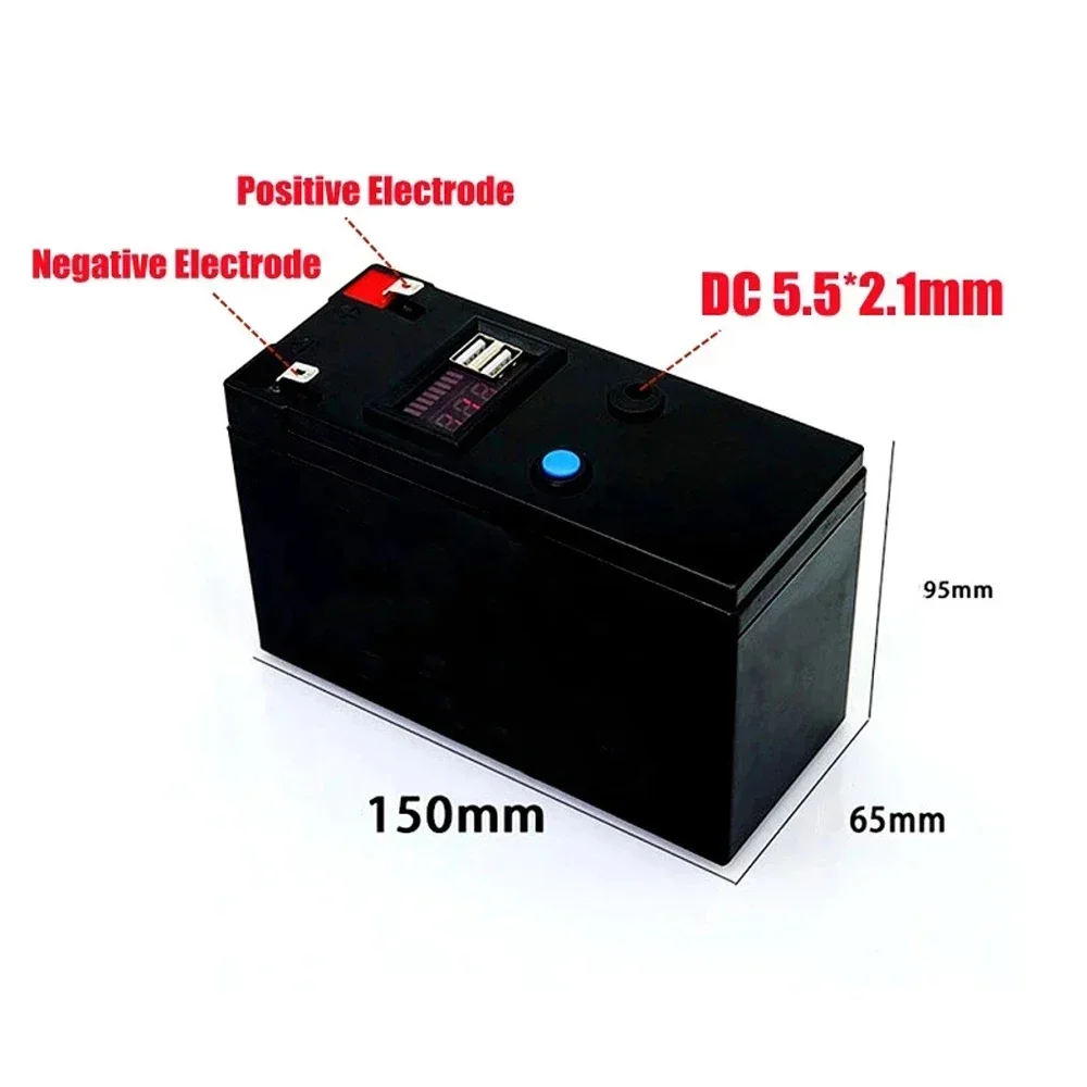 24V Battery 120Ah 18650 lithium battery pack Rechargeable battery for solar energy electric vehicle battery+25.2v2A charger