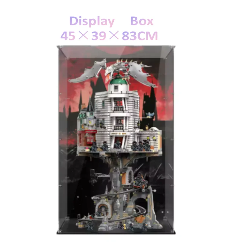 

Роскошный шкаф-витрина Gulingge Magic Brick 76417, витрина, строительные блоки, пыленепроницаемый, прозрачный, 45 × 39 × 83 см, ящик для хранения