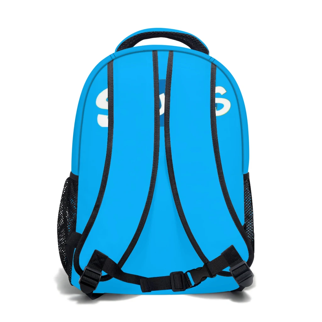 Sac d'école léger à motif S-SmurfssPattern pour enfants, imprimé mignon, sac à dos à la mode, nouveau