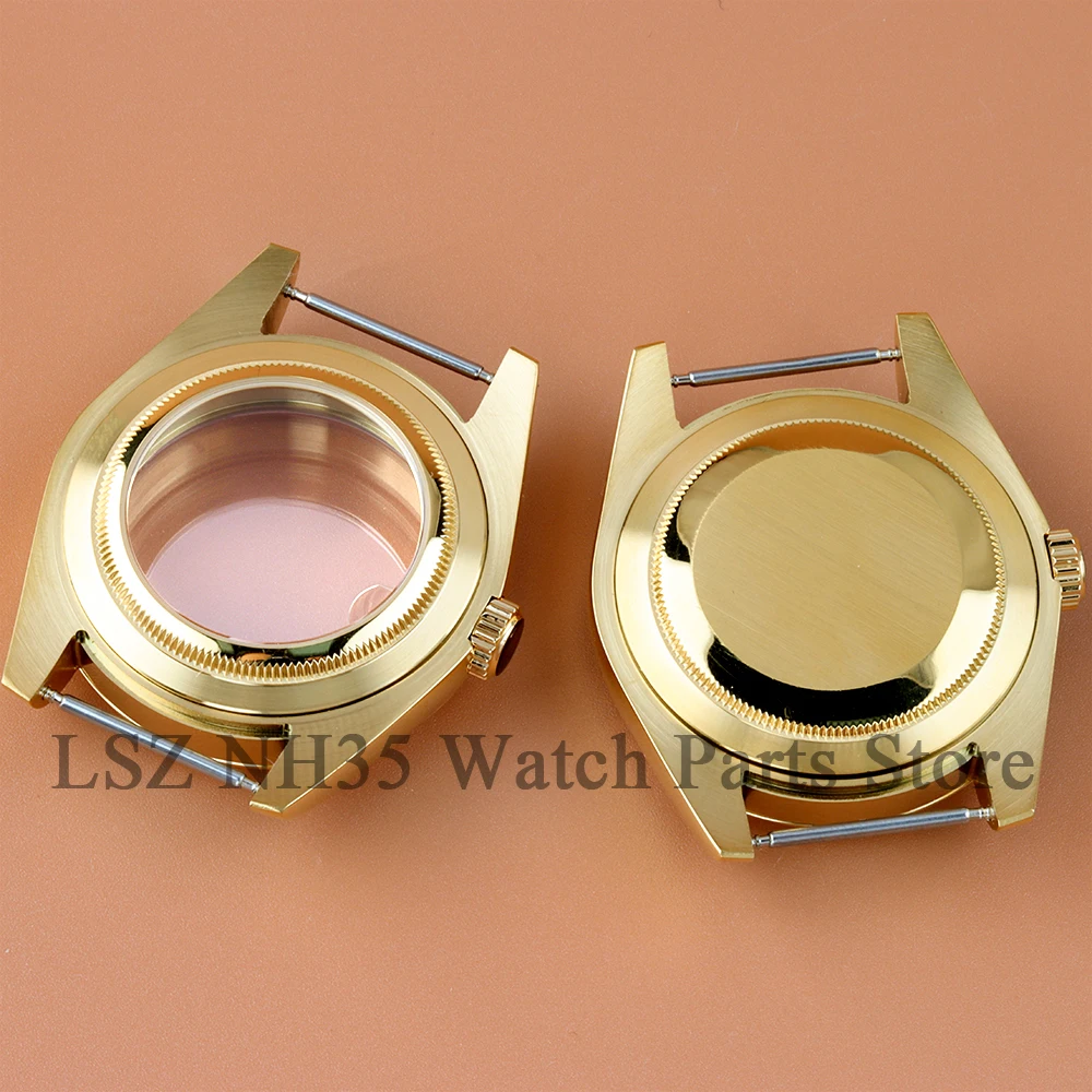 Gear Edge NH35 36mm/39mm Watch  Case Stainless Steel Fit NH35 NH36 Movement  Sapphire Glass DATEJUST Case Watch Accessories