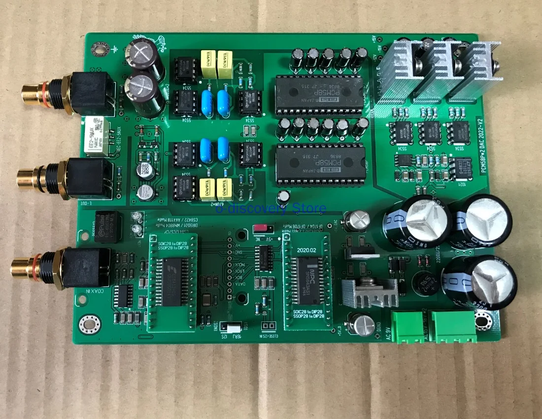 PCM58P X2 DAC Decoding Board