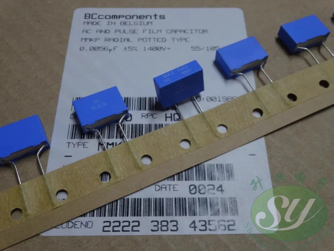 

10PCS MKP383 0.0056uf/1400v 5.6nf 5600pf 5n6 562 New film capacitor 15MM
