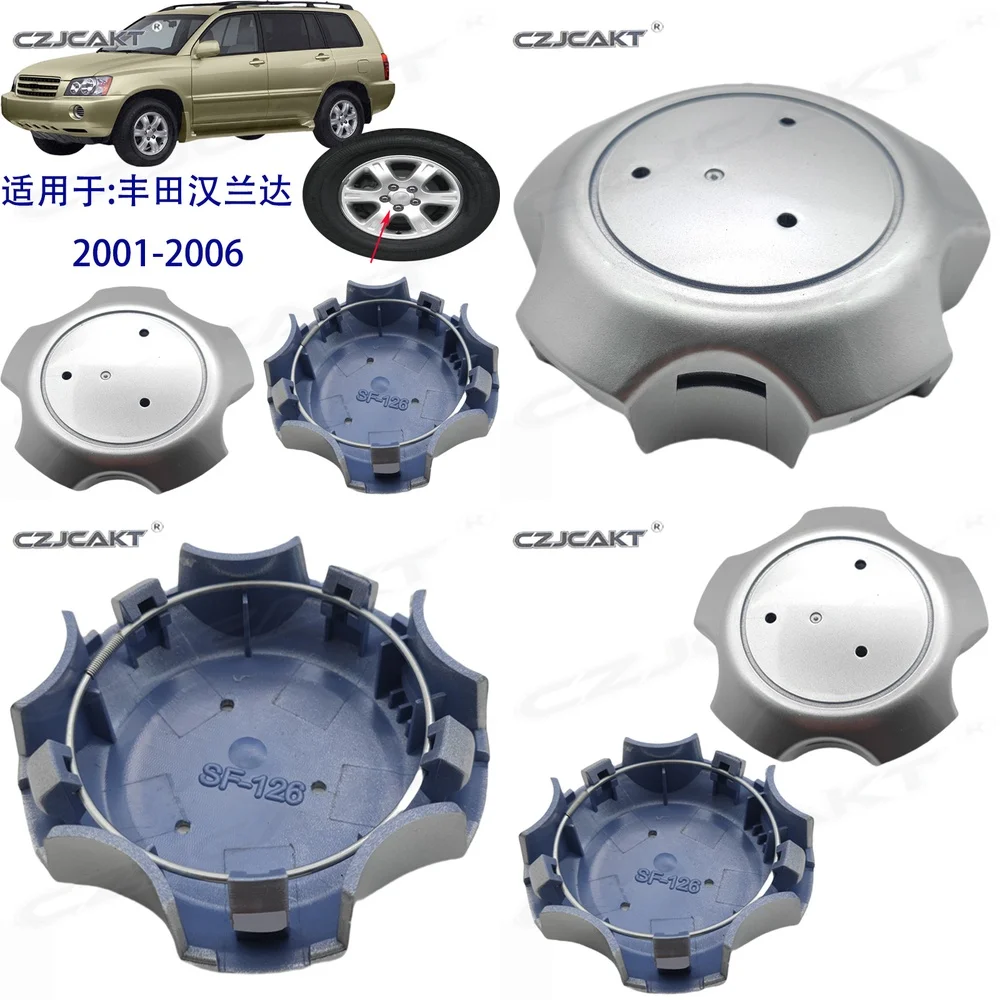 

Крышка ступицы колеса для Toyota Highlander 2001-2006, центральная заглушка колеса, замена, автоаксессуары, OEM